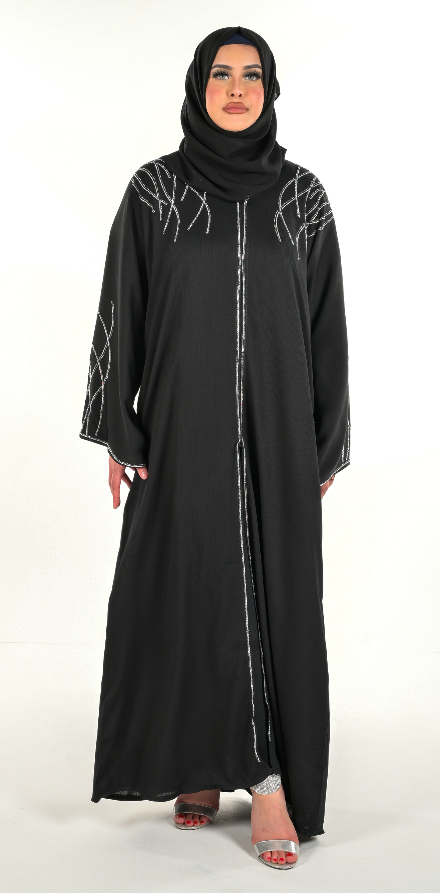 Black Abaya 3 Piece Set modest wear